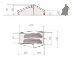 VAUDE Lizard Seamless 1-2P -Robens Sales Store 14417 g 1280x1280