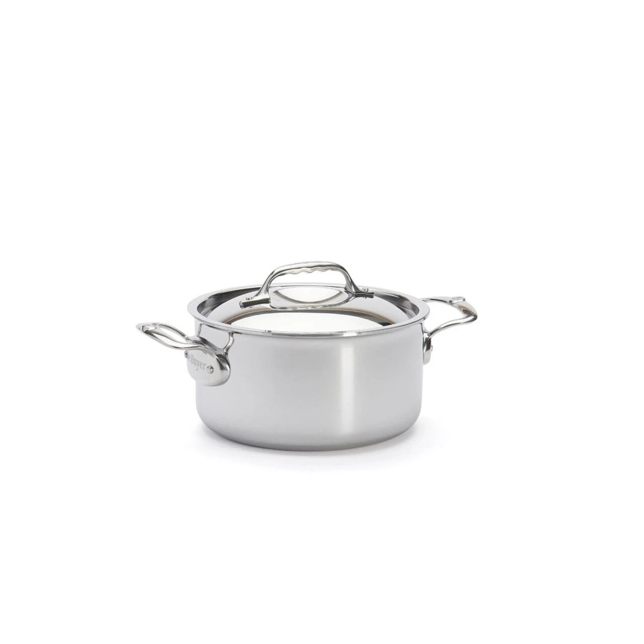 De Buyer Affinity 5-ply Stainless Steel Stew Pan 3 De Buyer Affinity 5-ply Stainless Steel Stew Pan