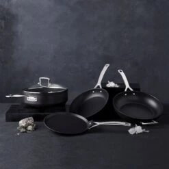 Le Creuset Toughened Nonstick Saute Pan -Robens Sales Store 51110260010202 51106240010002 51101300010202 LS00001 1280x1280