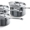 Le Creuset Classic Stainless Steel 3-piece Saucepan Set -Robens Sales Store 96209000001000 600x600